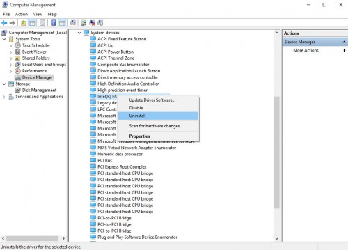 uninstall-intel-management-engine-interface